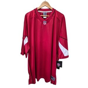 NFL Pro Line Arizona Cardinals Football Jersey Mens 4XL‎ 4XLT Red Oversized